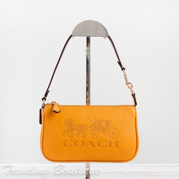 NWT Coach Nolita 19 Wristlet with Horse & Carriage - Picture 2 of 9